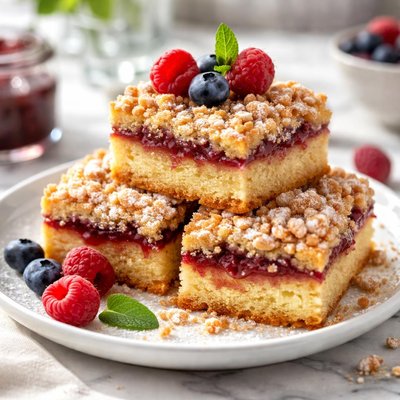 Image of Jam Crumb Cake