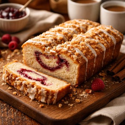 Image of Jam Swirl Coffee Cake