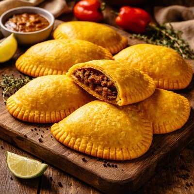 Image of Jamaican Beef Patties Aka Meat Pies or Pasties