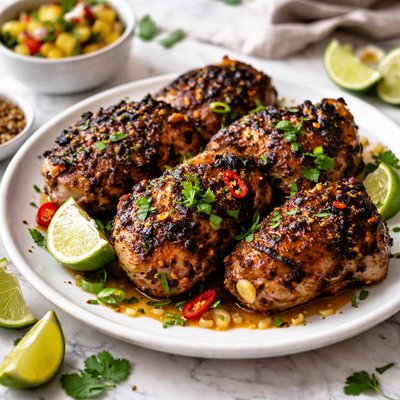 Image of Jamaican Chicken Thighs