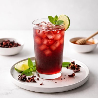 Image of Jamaican Hibiscus Iced Tea