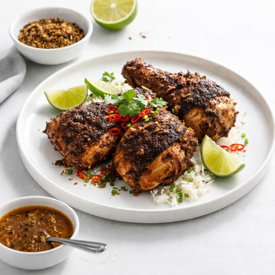 Image of Jamaican Jerk Chicken and Seasoning