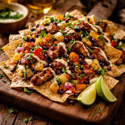 Image of Jamaican Jerk Nachos