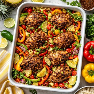 Image of Jamaican Me Hungry Chicken Bake