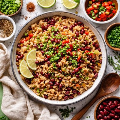 Image of Jamaican Style Red Beans and Rice