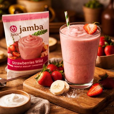 Image of Jamba Juice at Home Strawberries Wild Smoothie