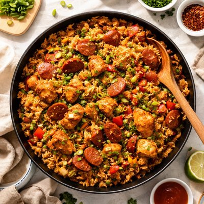 Image of Jambalaya Chicken and Smoked Sausage