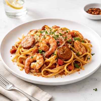 Image of Jambalaya Fettuccine
