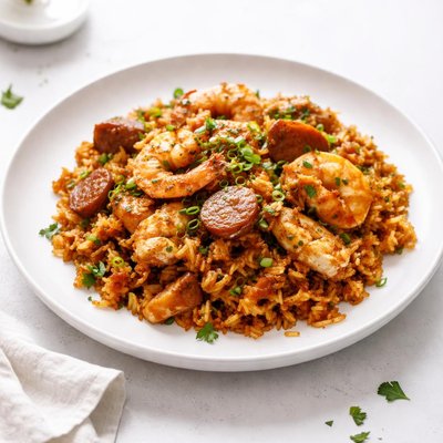 Image of Jambalaya W Shrimp Chicken and Sausage