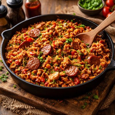 Image of Jambalaya with Polish Sausage