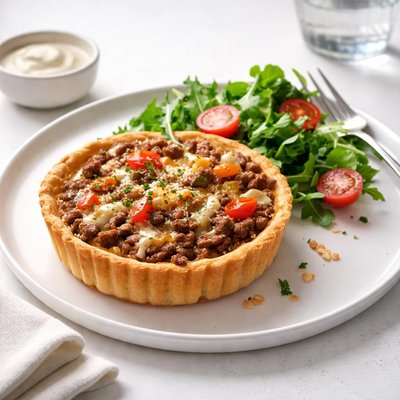 Image of Jamburger Hamburger Quiche Perfect for Midweek