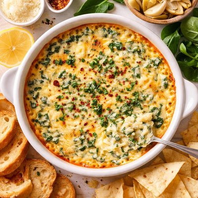 Image of Jamies Spinach Artichoke Dip