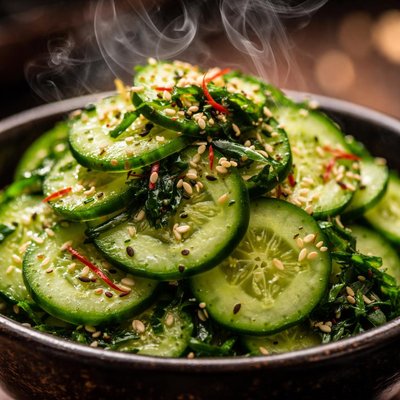 Image of Japanese Cucumber Salad Sunomono