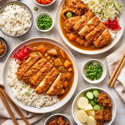 Image of Japanese Cutlets and Curry