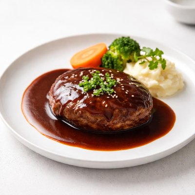 Image of Japanese Hambagu Hamburg Steak