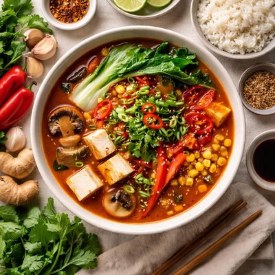 Image of Japanese Red Pepper Soup