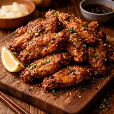 Image of Japanese Style Crisp Chicken Wings