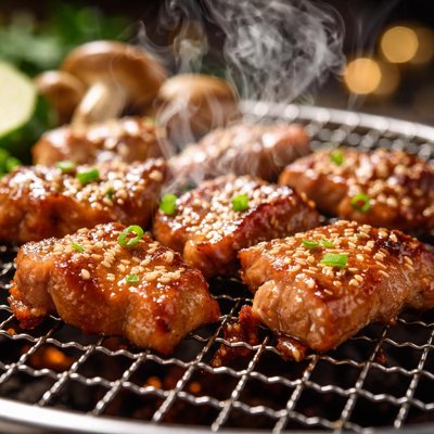 Image of Japanese Style Pork Bbq Pork Yakiniku