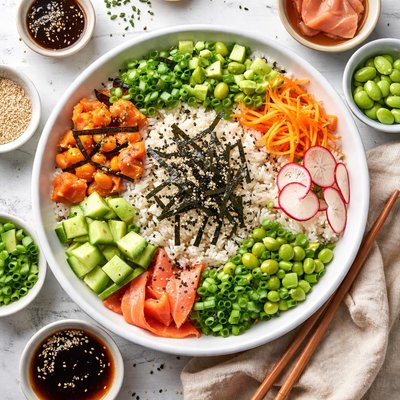 Image of Japanese Style Rice Salad