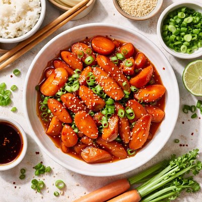 Image of Japanese Style Sweet Carrots