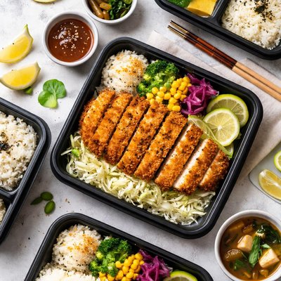 Image of Japanese Take Out Tonkatsu Fried Pork Cutlets