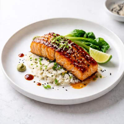 Image of Japanese Wasabi Soy Salmon