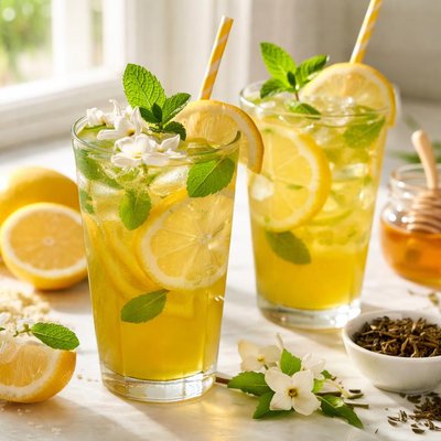 Image of Jasmine Green Tea Fresh Lemonade