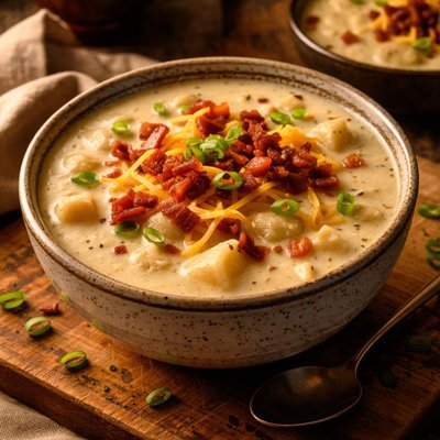Image of Jeans Baked Potato Soup