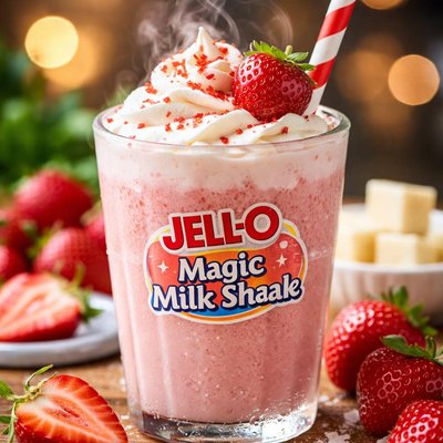 Image of Jell O Magic Milk Shake