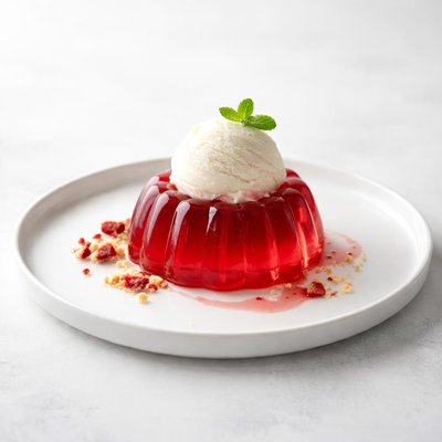 Image of Jello and Ice Cream