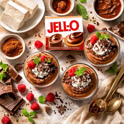 Image of Jello Chocolate Mousse W Tofu