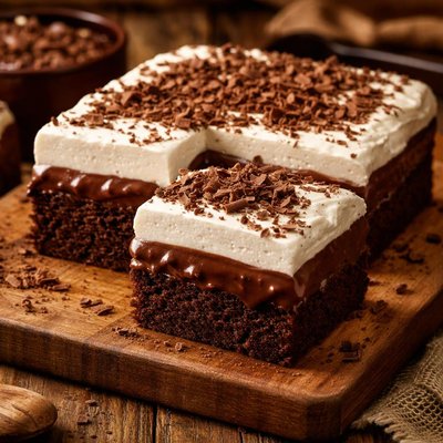 Image of Jello Chocolate Pudding Cake