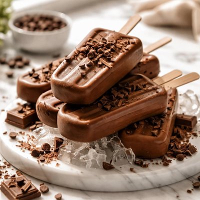 Image of Jello Chocolate Pudding Pops