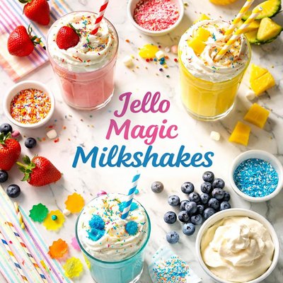 Image of Jello Magic Milkshakes