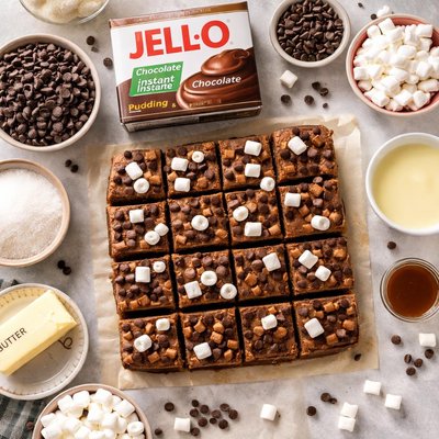 Image of Jello O Chocolate Pudding Fudge