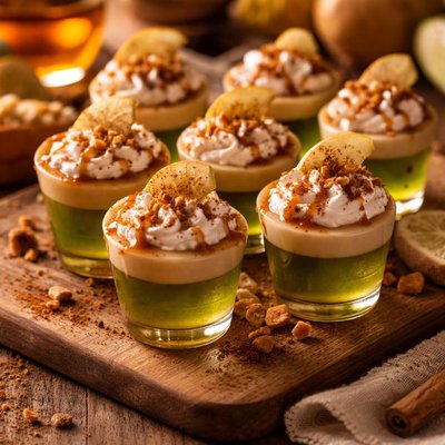 Image of Jello Shots Caramel Apple