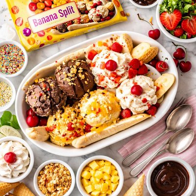 Image of Jelly Belly Banana Split Tasty Dish