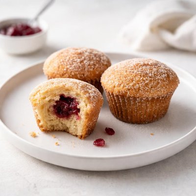 Image of Jelly Donut Muffins
