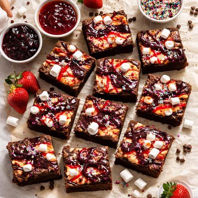 Image of Jelly Roll Brownies
