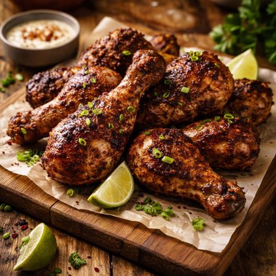 Image of Whole30 Jerk Chicken Drumsticks