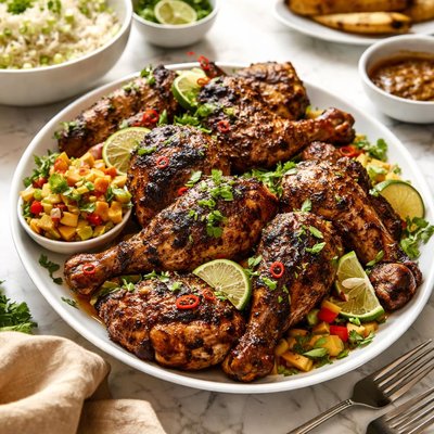 Image of Jerk Chicken Family Style