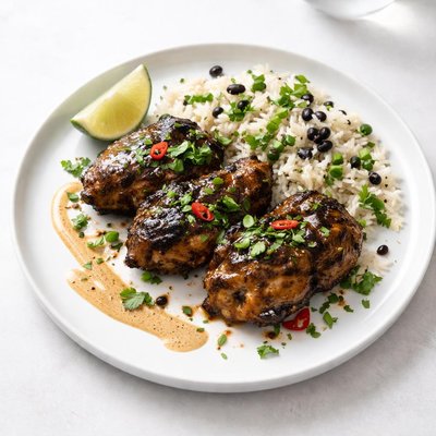 Image of Jerk Chicken Thighs