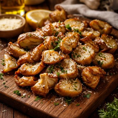 Image of Jerusalem Artichokes with Parmesan