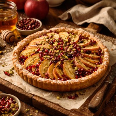 Image of Jeweled Apple Tart