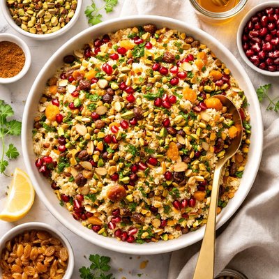 Image of Jeweled Cinnamon Couscous