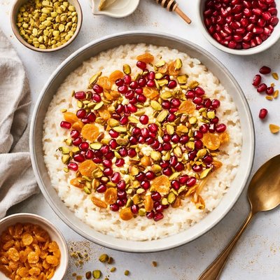Image of Jeweled Creamy Rice Pudding