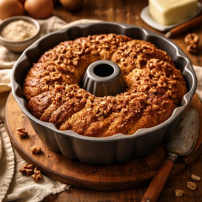 Image of Jewish Coffee Cake in a Bundt Pan