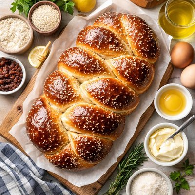 Image of Jewish Old Family Secret Recipe Challah