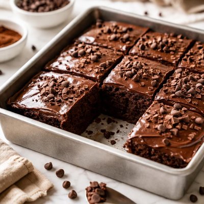 Image of Jiffy Chocolate Cake One Pan