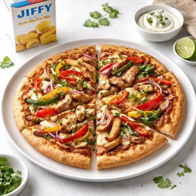 Image of Jiffy Mix Fajita Pizza
